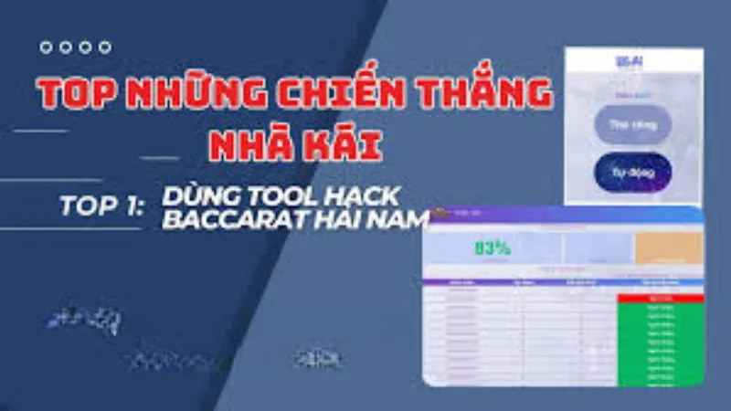 Tool hack baccarat SHBET giúp tăng khả năng thắng game